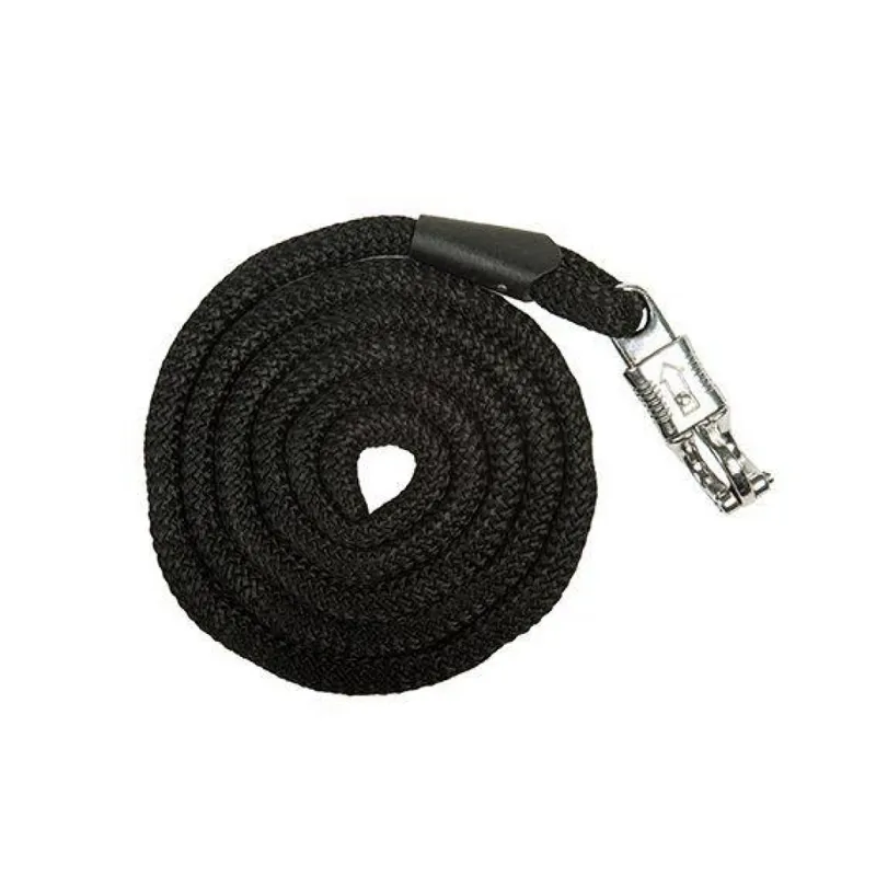 HKM Leadrope with Panic Clip in Black